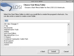 LOSI startmenu page